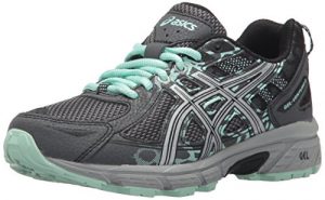ASICS Women's Gel-Venture 6 Running-Shoes,Castlerock/Silver/Honeydew,7.5 D US