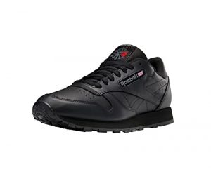 Reebok Men Classic Leather Sneaker, US-Black, 10