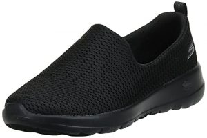 Skechers womens Go Joy Walking Shoe, Black, 9.5 Wide US