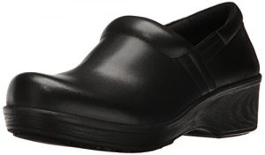 Dr. Scholl's Shoes womens Dynamo Work Shoe, Black, 9.5 Wide US