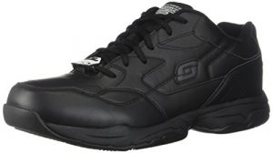 Skechers for Work Men's Felton Shoe, Black, 11 M US