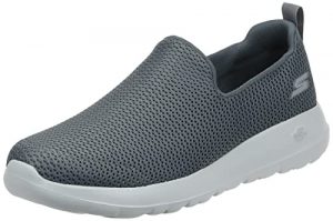 Skechers Men's Go Walk Max-Athletic Air Mesh Slip on Walkking Shoe Sneaker,Charcoal,9 X-Wide US