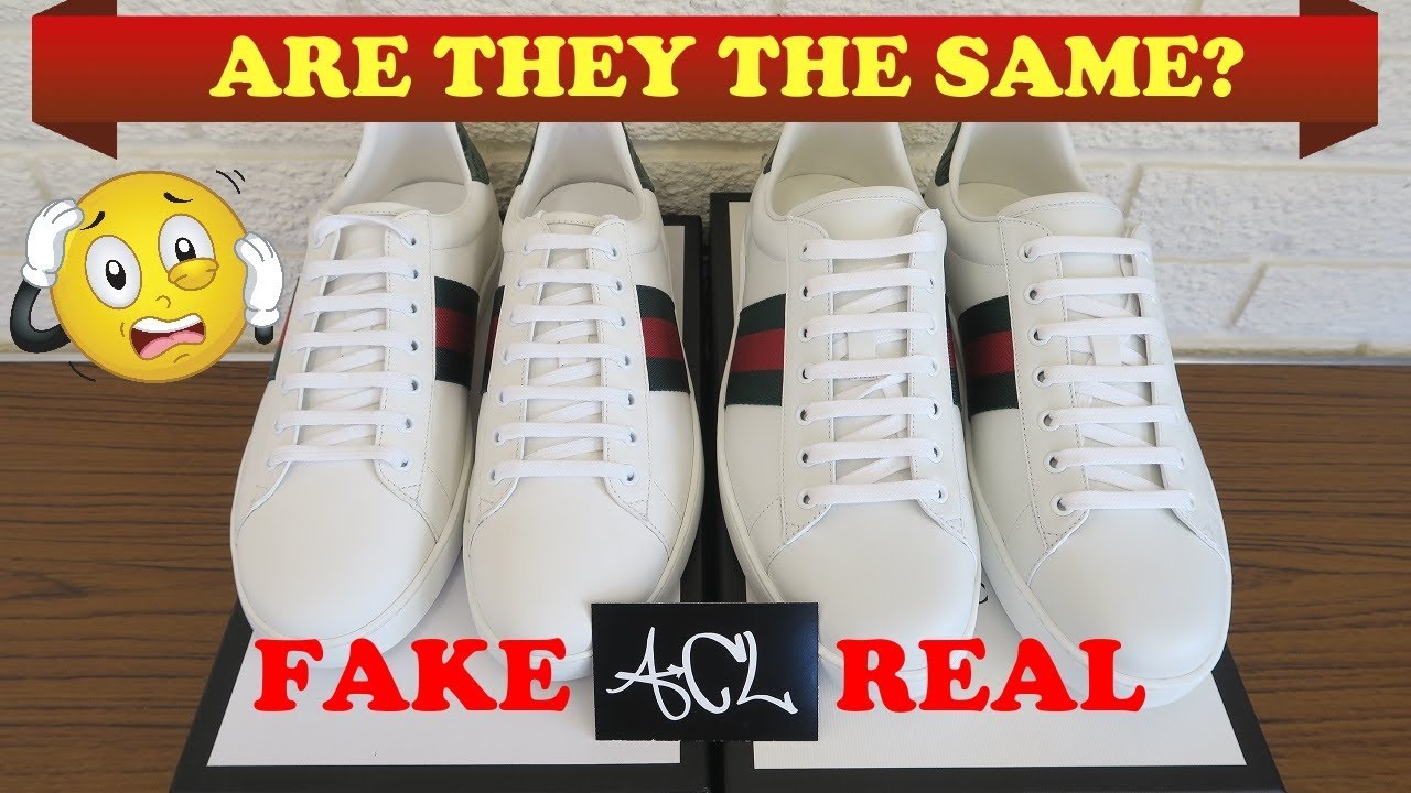 how to tell if gucci trainers are real