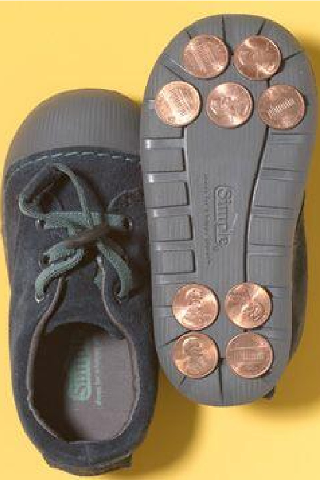 Why are People Gluing Pennies to Shoes