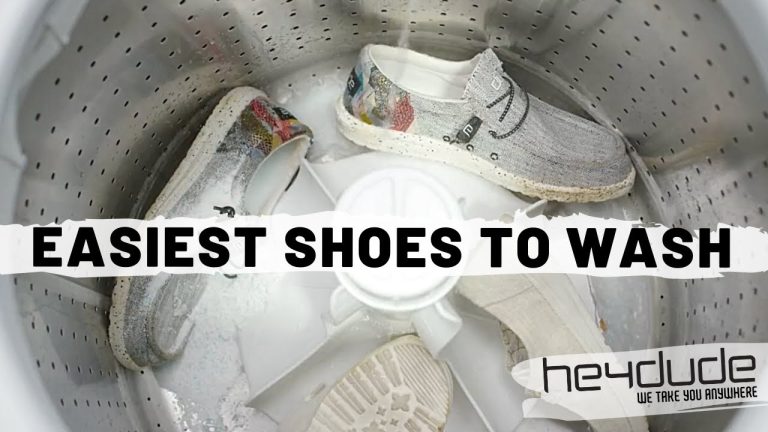 Can You Put Hey Dude Shoes in the Washer