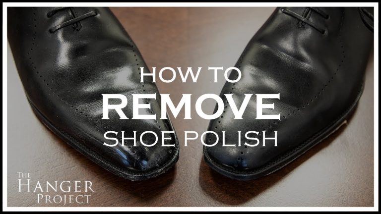 What Dissolves Shoe Polish
