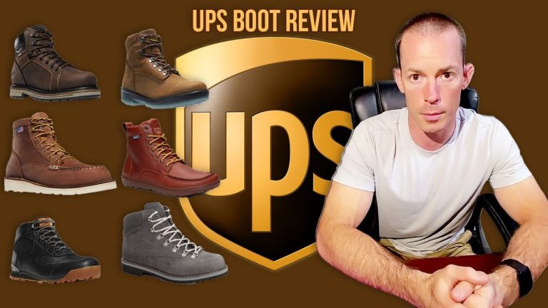 What Shoes Do Ups Drivers Wear