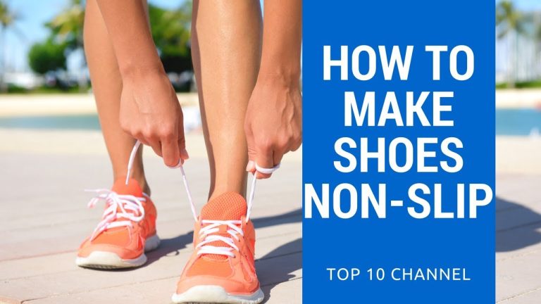 Can You Make Shoes Non Slip
