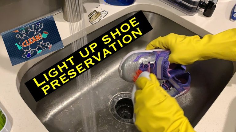 Can Light Up Shoes Be Washed